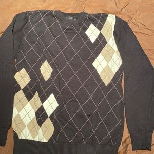 BKE Argyle sweater